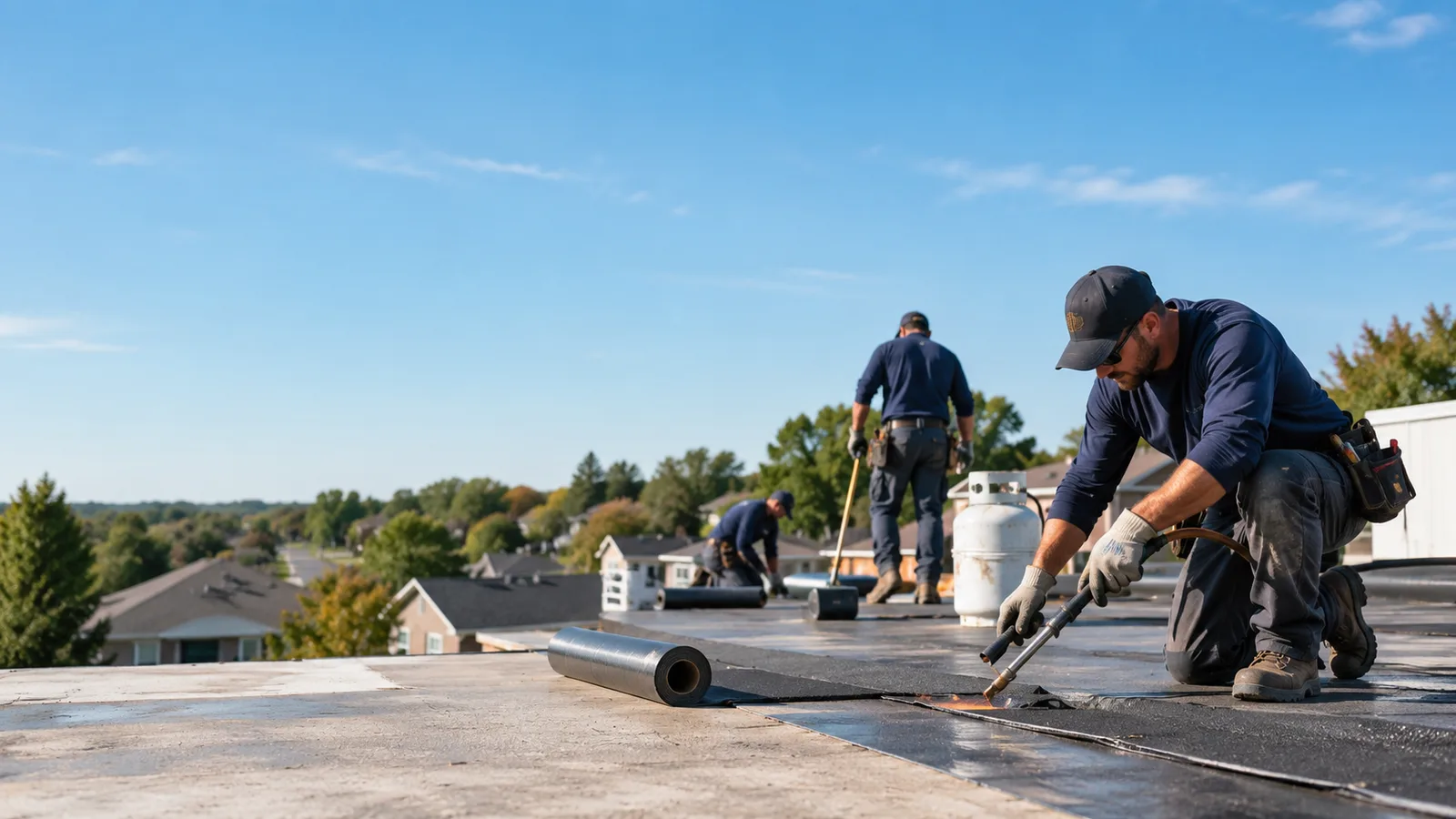 Flat Roof Leak Repair providers in Grimesland, NC